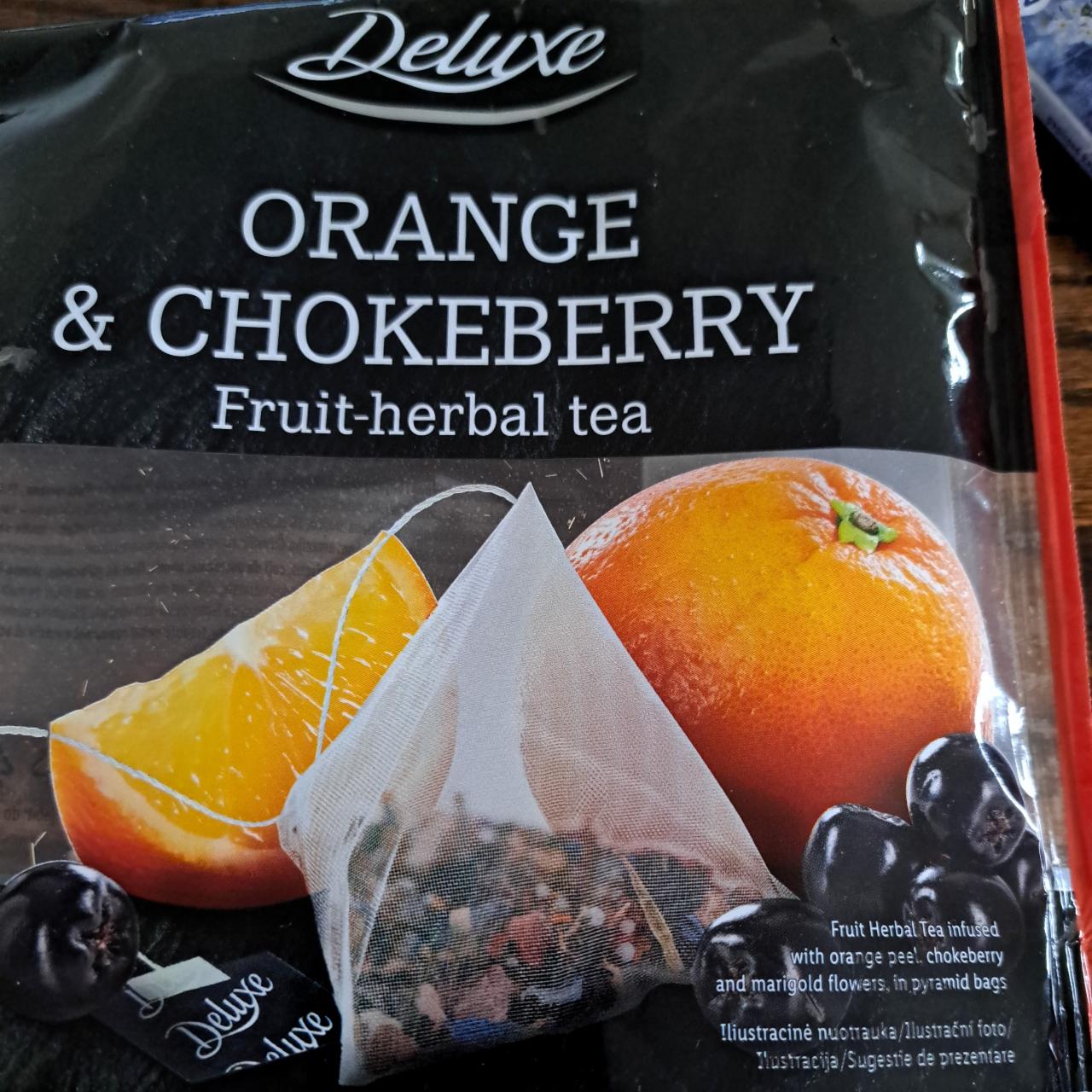 Fotografie - Orange & Chokeberry Fruit-herbal tea Deluxe