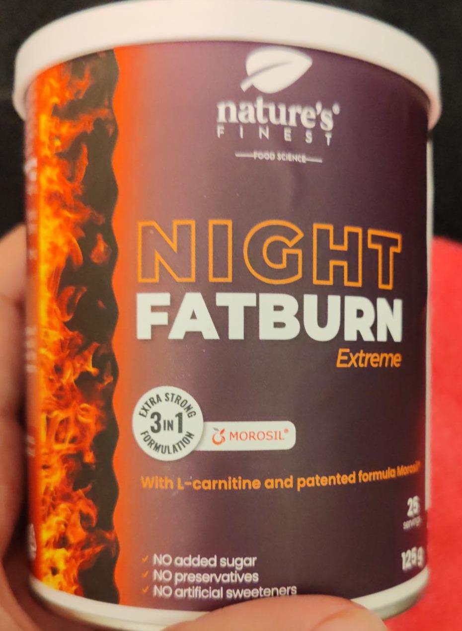 Fotografie - Night FatBurn Extreme Nature's Finest