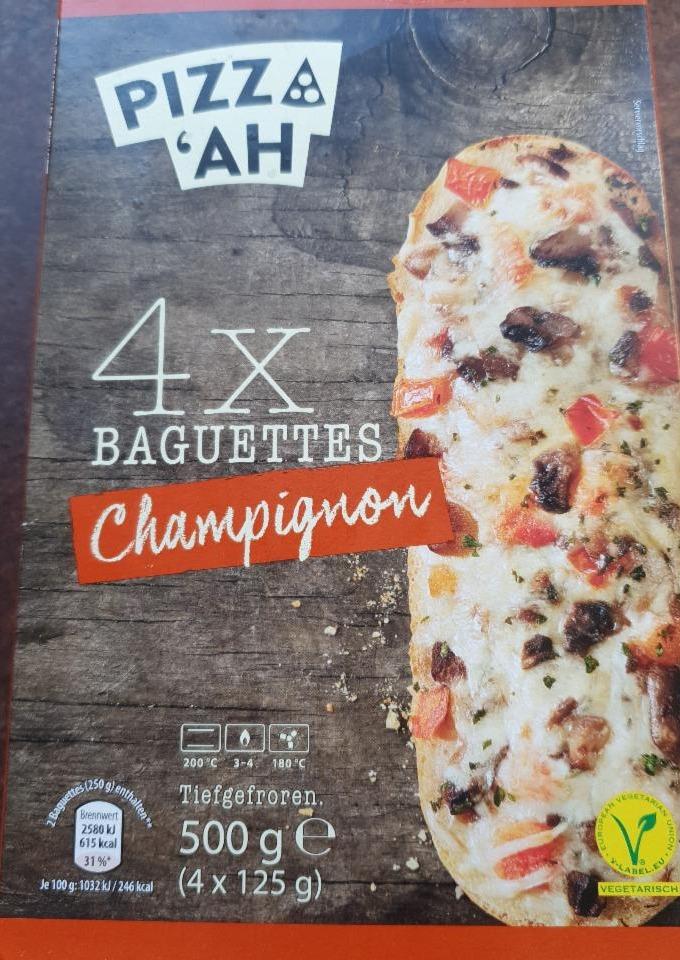 Fotografie - 4x Baguettes Champignon Pizza'Ah