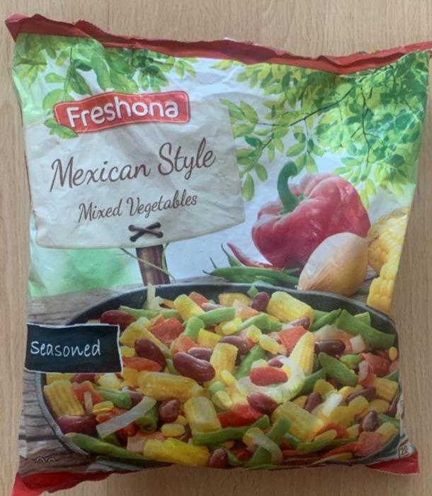 Fotografie - Mixed Vegetables Mexican Style Freshona
