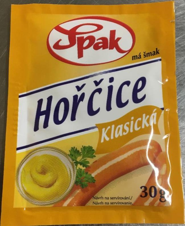 Fotografie - Hořčice klasická Spak