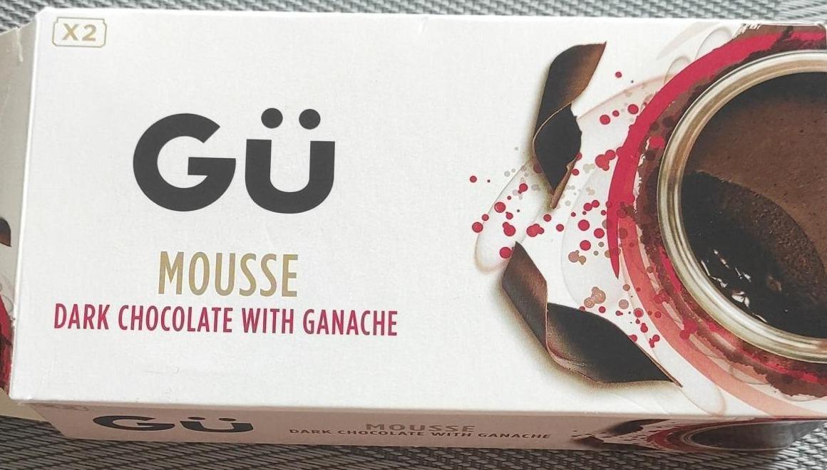 Fotografie - Mousse dark chocolate with ganache Gü