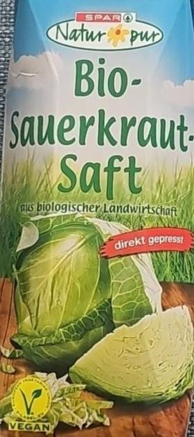 Fotografie - Bio-sauerkraut-saft Spar Natur pur