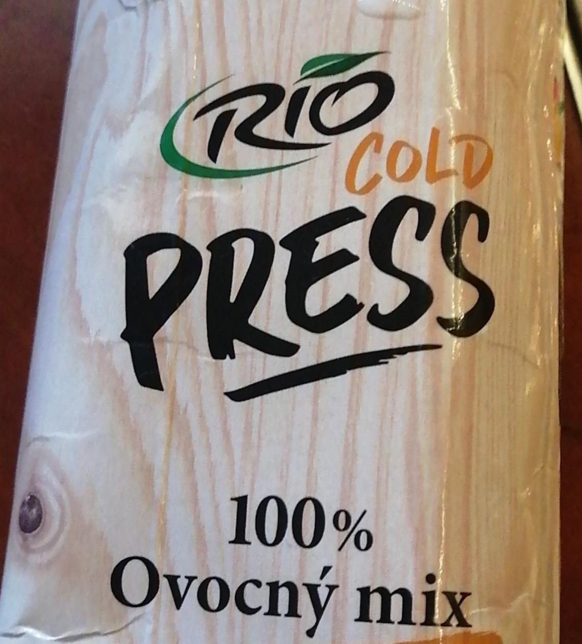 Fotografie - Cold Press 100% Fruit Mix with Peach Rio