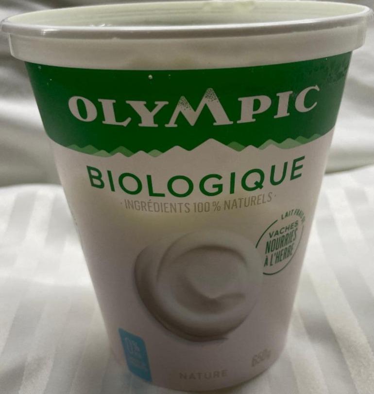 Fotografie - Biologique Nature Yogurt Olympic