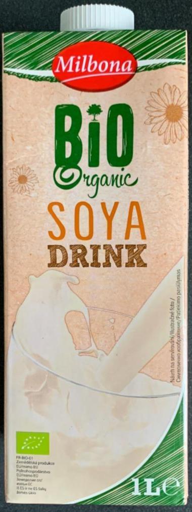 Fotografie - Bio Organic soya drink Milbona
