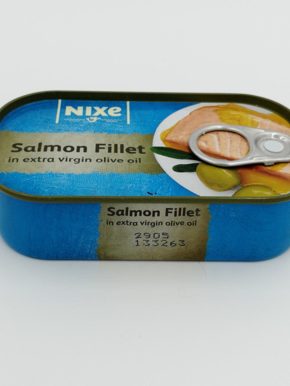 Fotografie - Filet z lososa v olivovém oleji Nixe