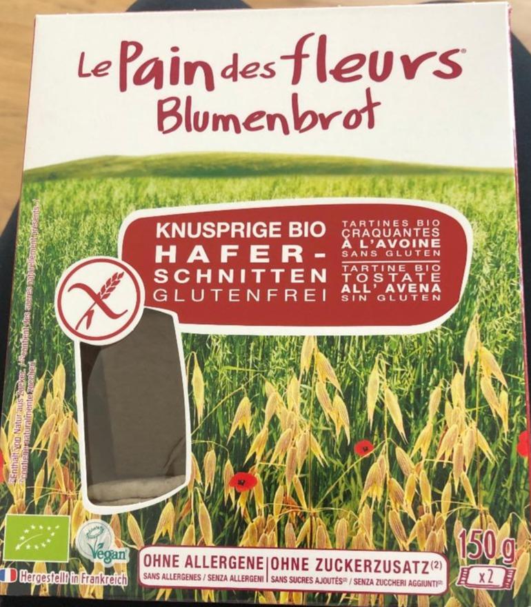Fotografie - Le Pains des Fleurs Blumenbrot Tartines craquantes Bio sans gluten Ekibio