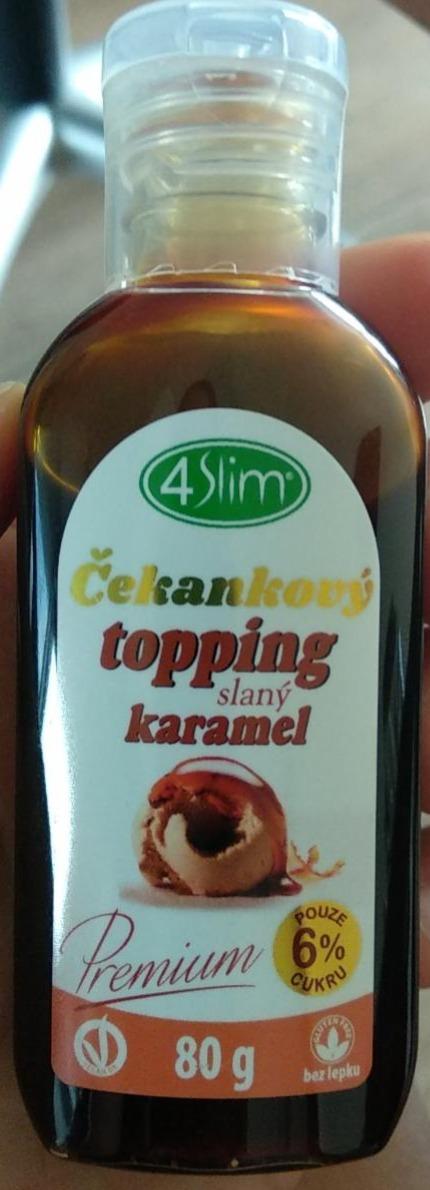 Fotografie - Čekankový topping slaný karamel premium 4Slim