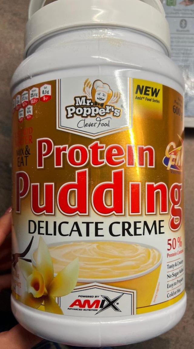 Fotografie - Protein pudding delicate creme Mr.Poppers