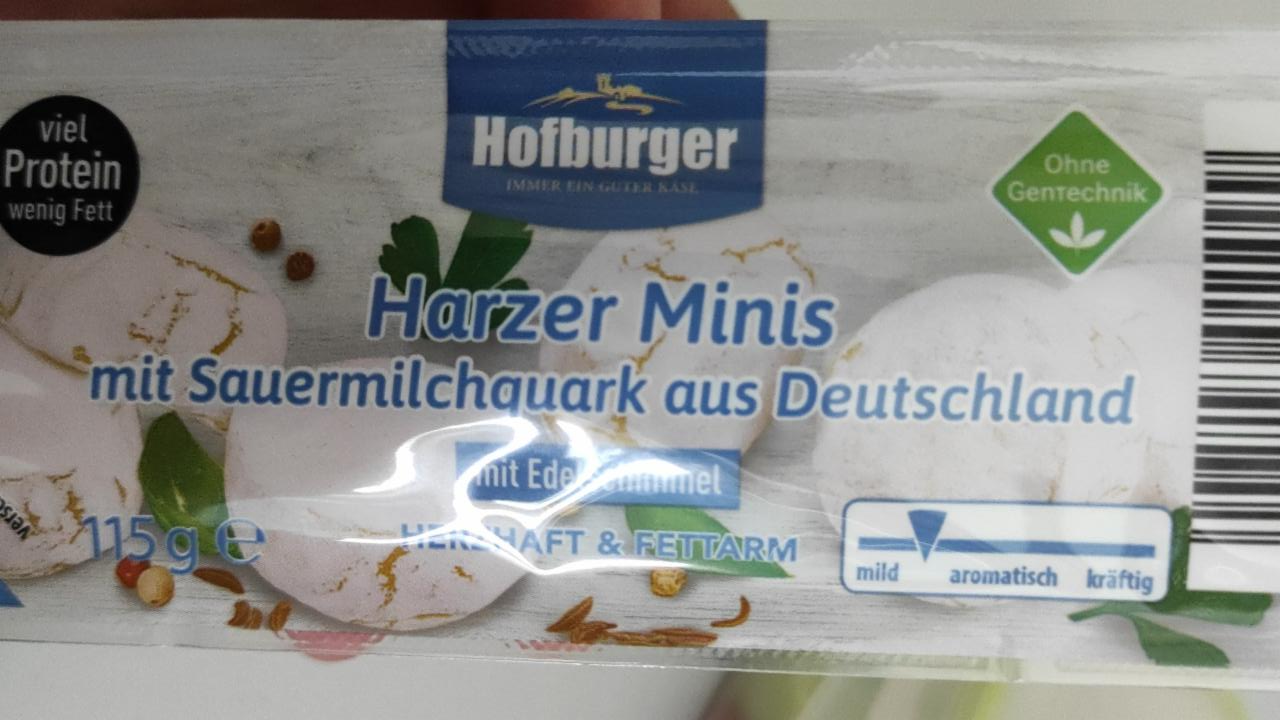 Fotografie - Harzer Minis mit Sauermilchquark Hofburger