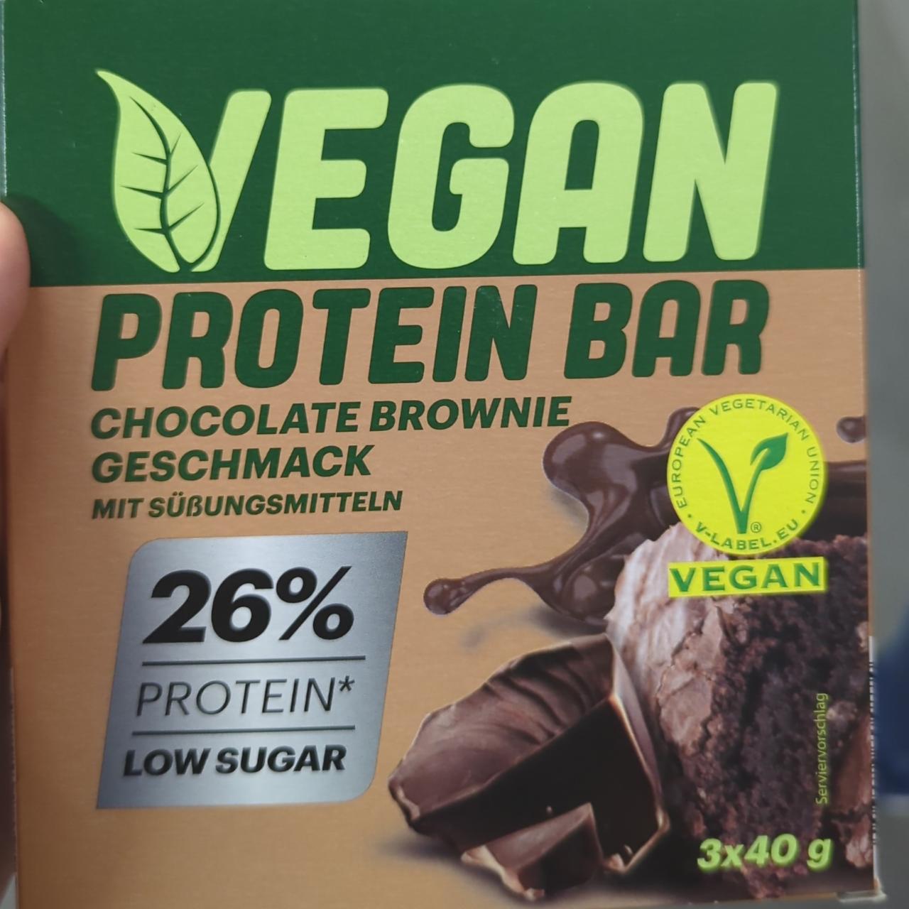 Fotografie - Vegan Protein Bar Chocolate Brownie IronMaxx