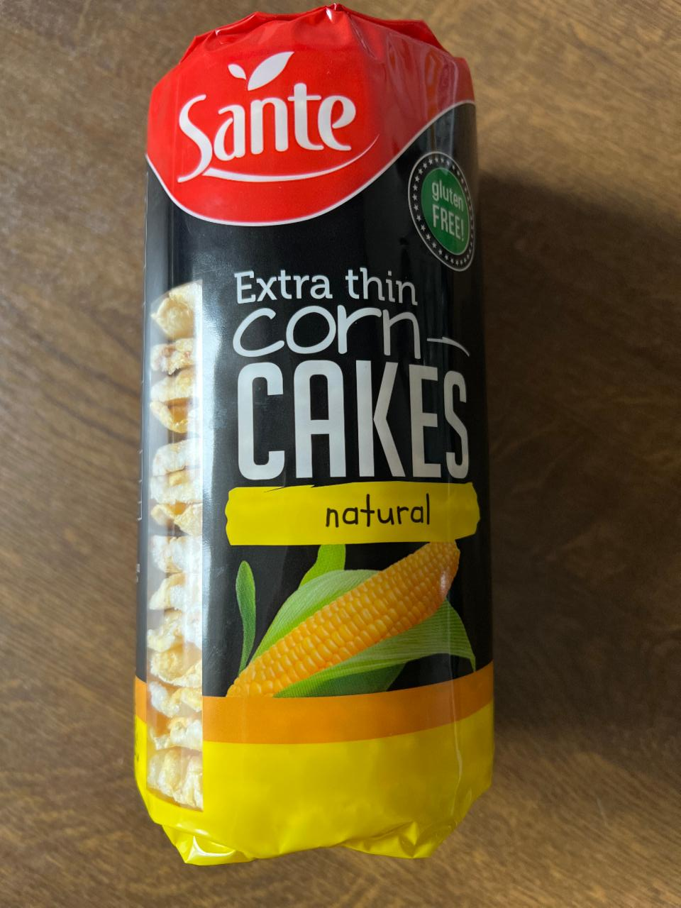 Fotografie - Corn Cakes Natural Extra Thin Sante