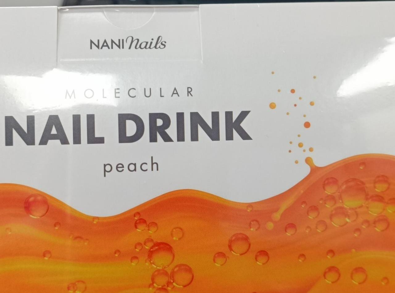Fotografie - Nail drink peach Nani Nails