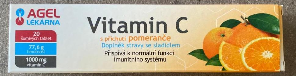 Fotografie - Vitamin C s příchutí pomeranče Agel