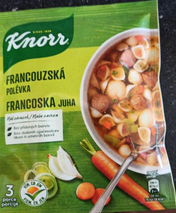 Fotografie - Francouzská polévka Knorr