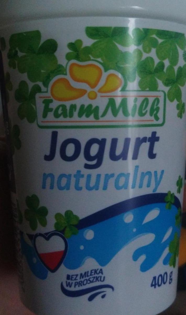 Fotografie - Jogurt polskej naturalny FarmMilk