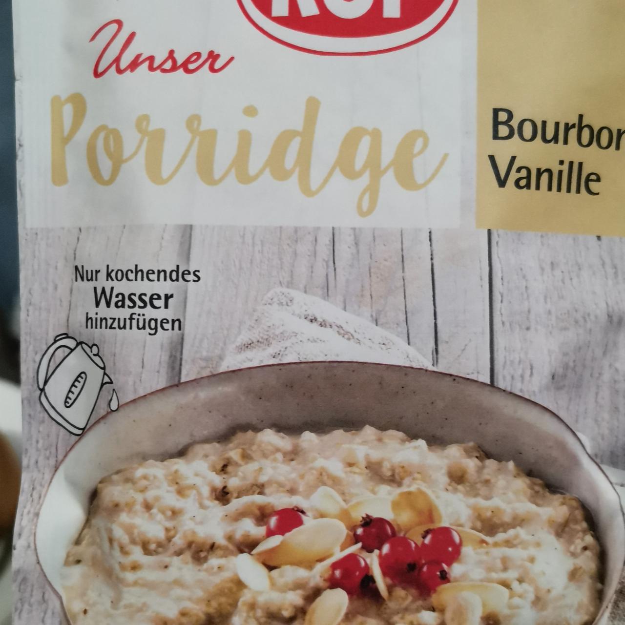 Fotografie - Unser porridge bourbon vanillae RUF