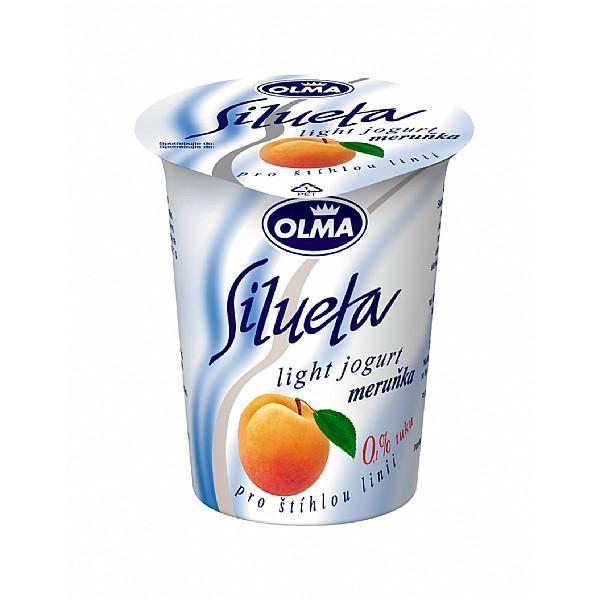 Fotografie - jogurt Silueta light meruňka 0,1% Olma