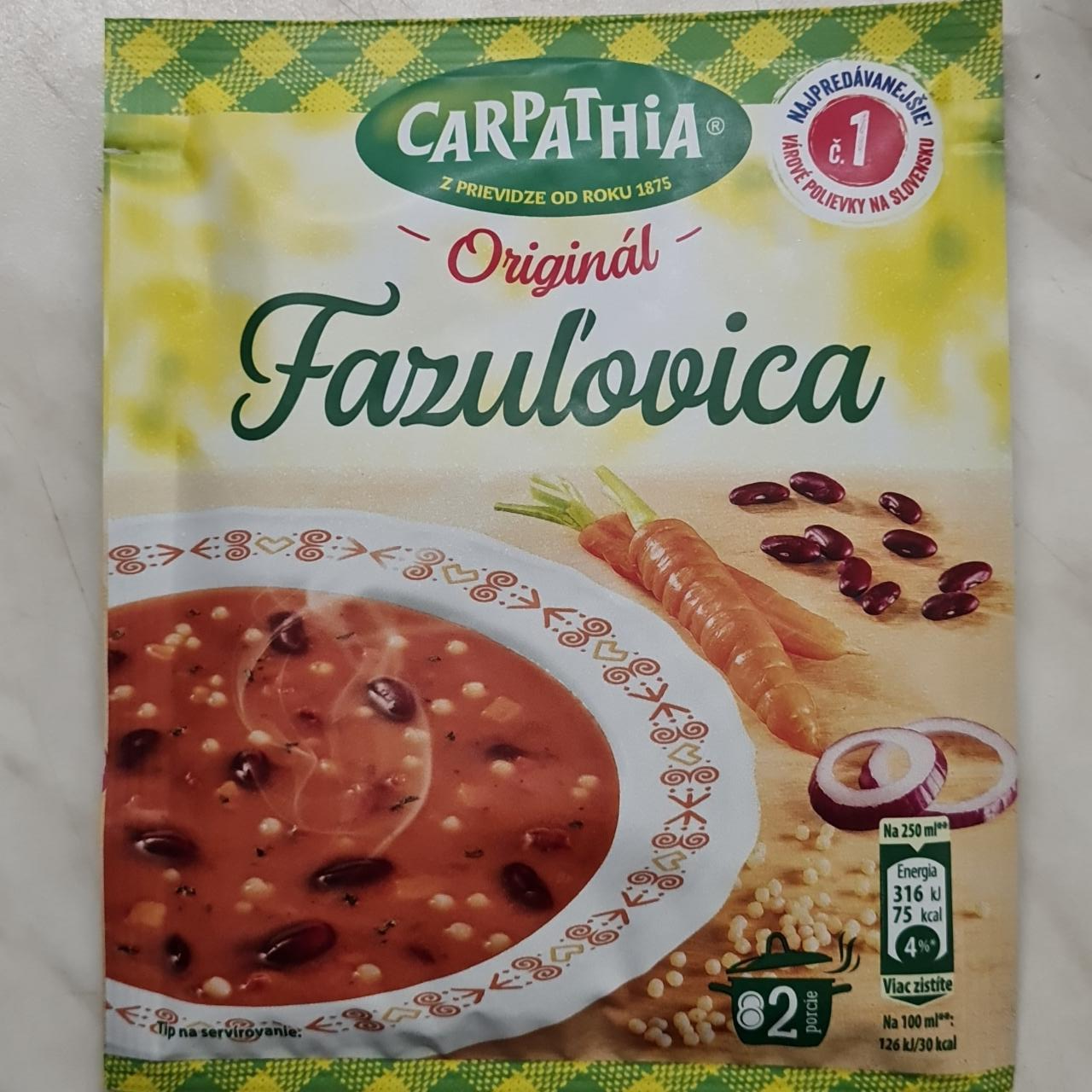 Fotografie - Originál Fazuľovica Carpathia