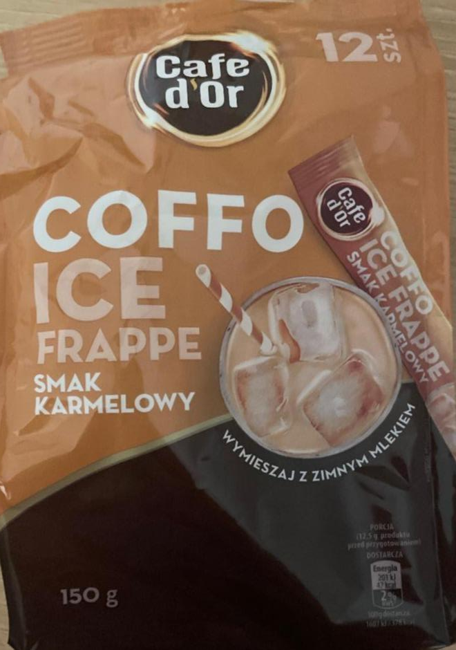 Fotografie - Coffo Ice Frappe smak karmelowy Cafe D'Or