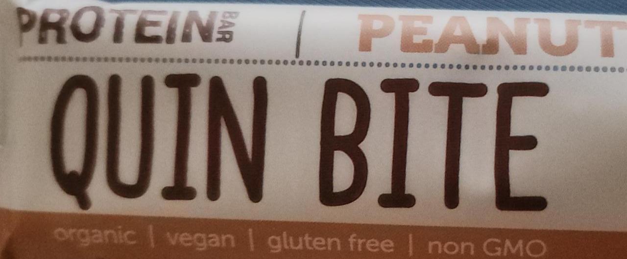 Fotografie - Quin Bite Protein Bar Peanut