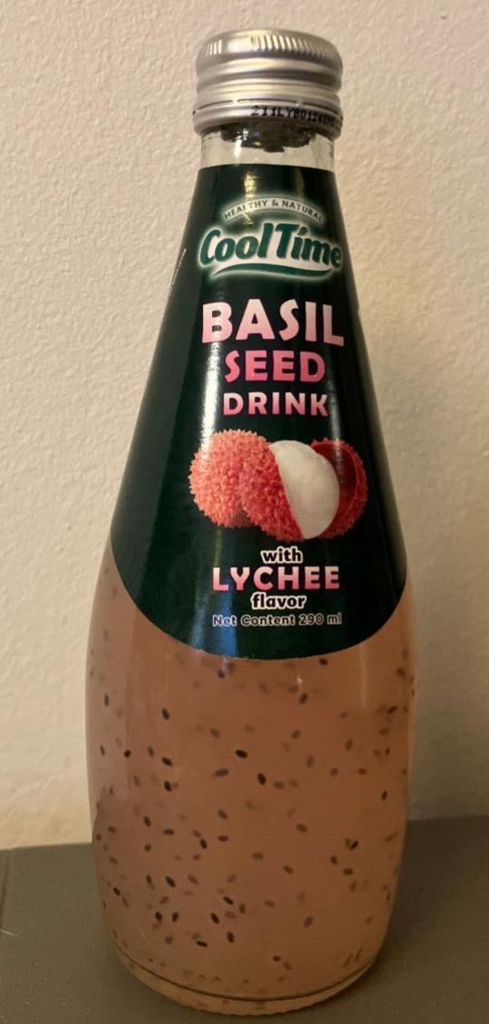 Fotografie - Basil seed drink with Lychee flavor Cool Time