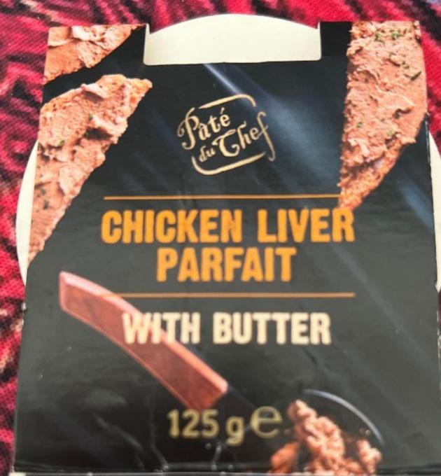 Fotografie - Chicken liver parfait with butter Paté du Chef