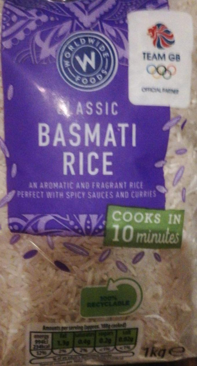 Fotografie - Classic Basmati rice Worldwide foods