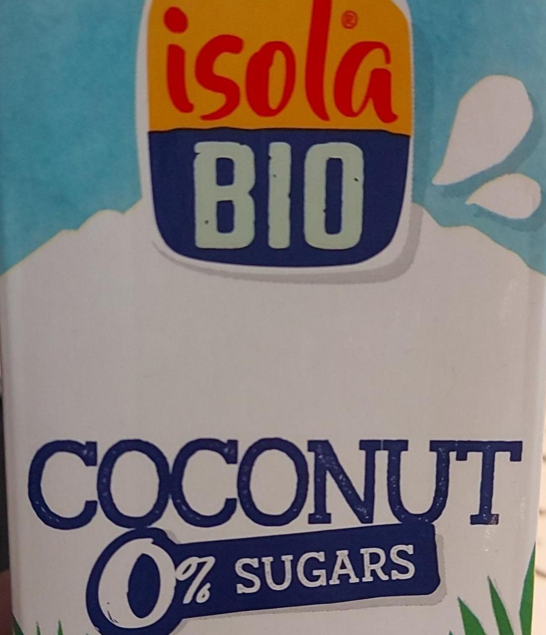 Fotografie - Coconut 0% sugars Isola Bio