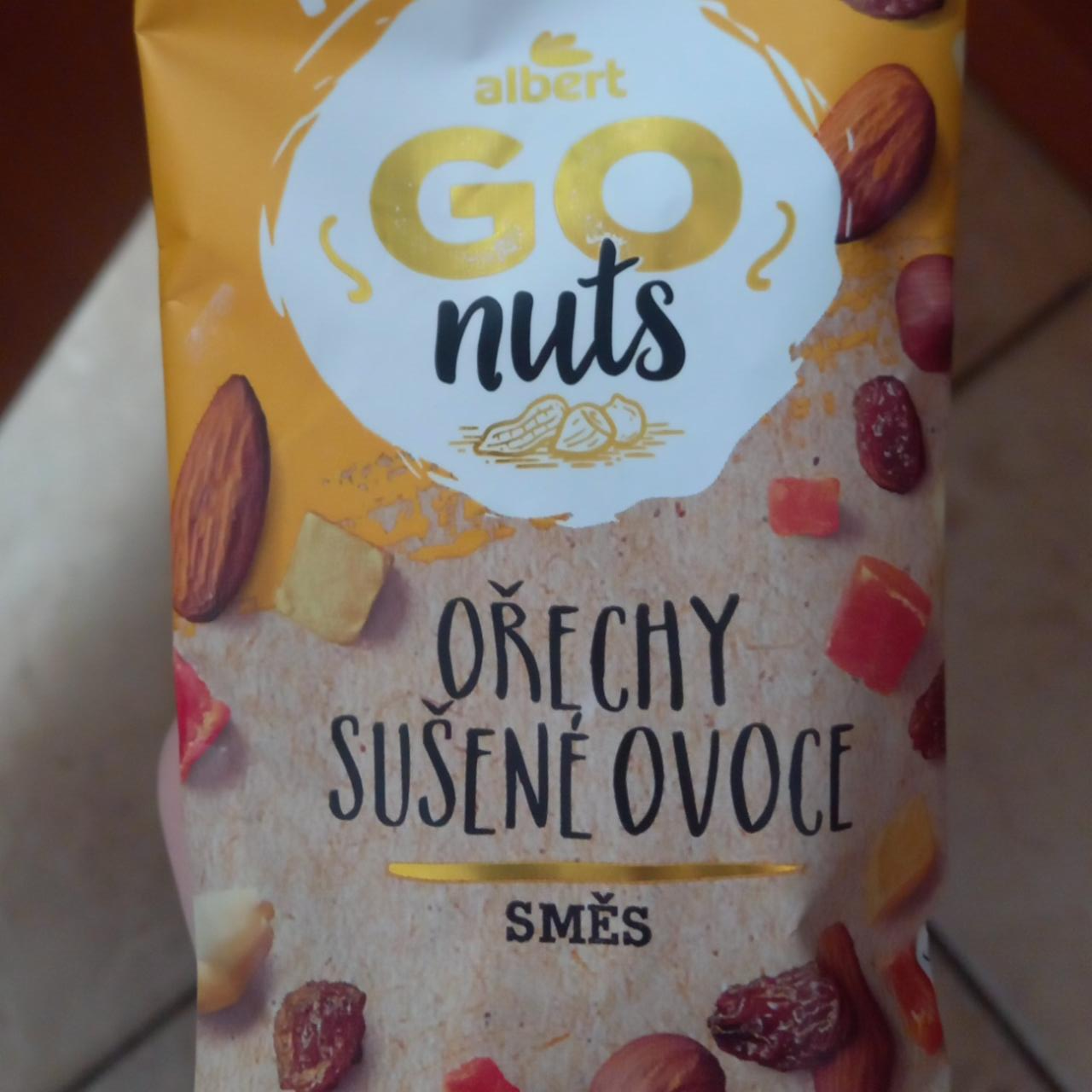 Fotografie - Ořechy sušené ovoce směs Go Nuts Albert