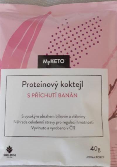 Fotografie - proteinový koktejl banán MyKeto