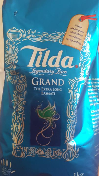 Fotografie - Grand Extra Long Basmati Rice Tilda