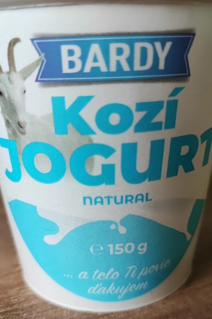 Fotografie - Kozí jogurt Natural BARDY
