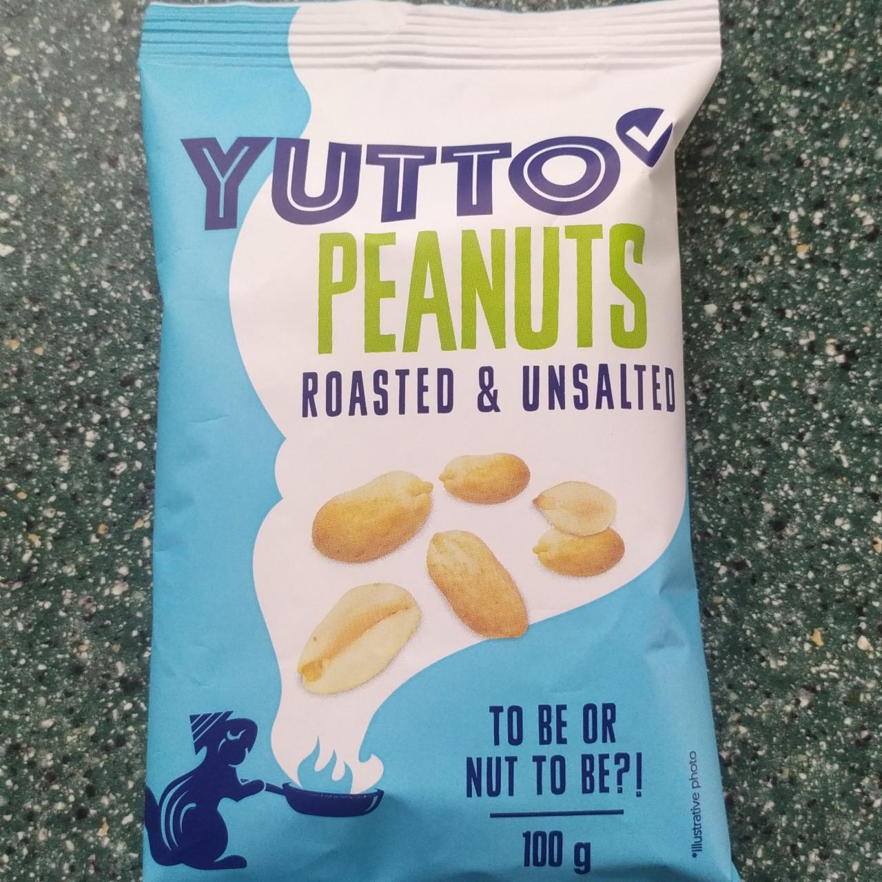 Fotografie - Peanuts roasted & unsalted Yutto
