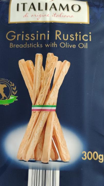 Fotografie - Grissini Rustici breadsticks with olive oil Italiamo