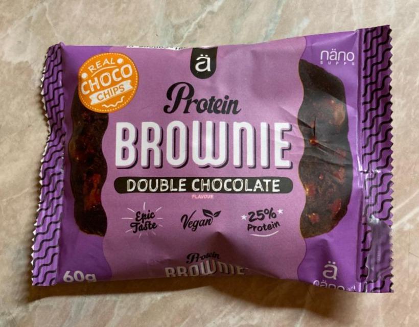 Fotografie - Protein Brownie Double Chocolate Näno supps
