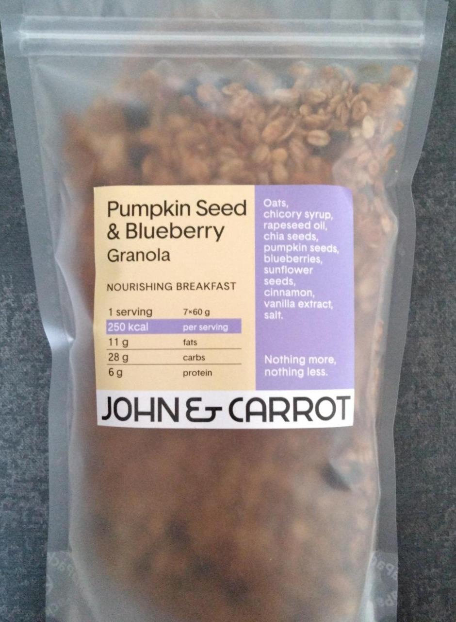 Fotografie - Pumpkin Seed & Blueberry Granola John & Carrot