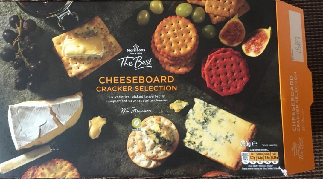 Fotografie - Cheeeboard crackers selection
