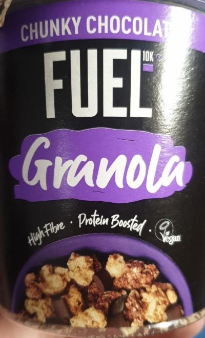 Fotografie - FUEL10K Protein Boosted Chunky Chocolate Granola