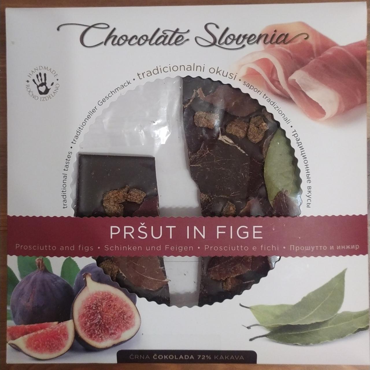 Fotografie - Pršut in fige Chocolate Slovenia