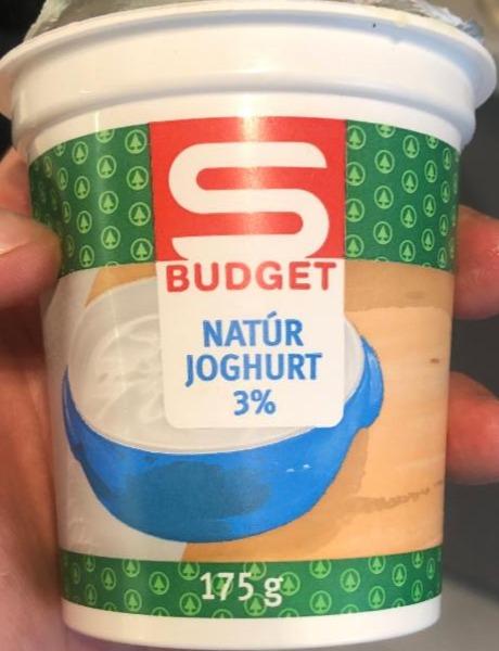 Fotografie - Natúr joghurt 3% S Budget
