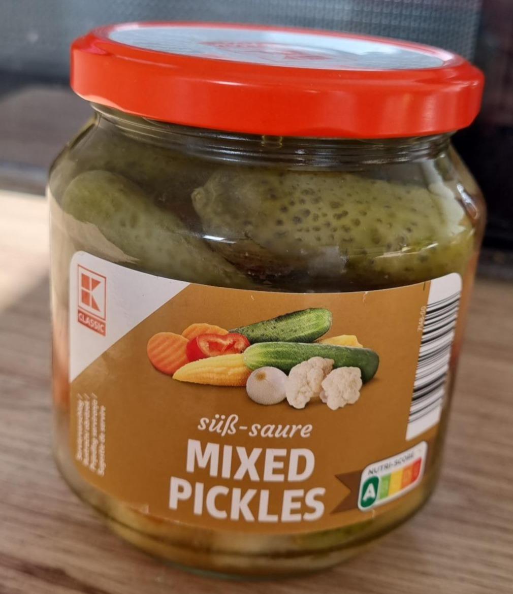 Fotografie - Mixed Pickles süß-sauer K-Classic
