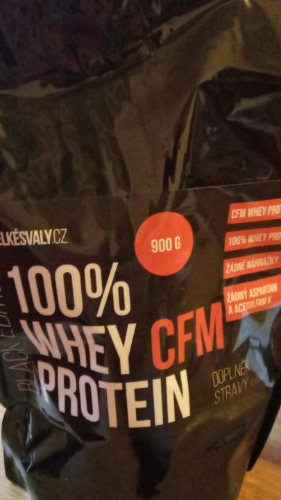 Fotografie - 100% CFM Whey Protein vanilka-liskový ořech VelkéSvaly.cz