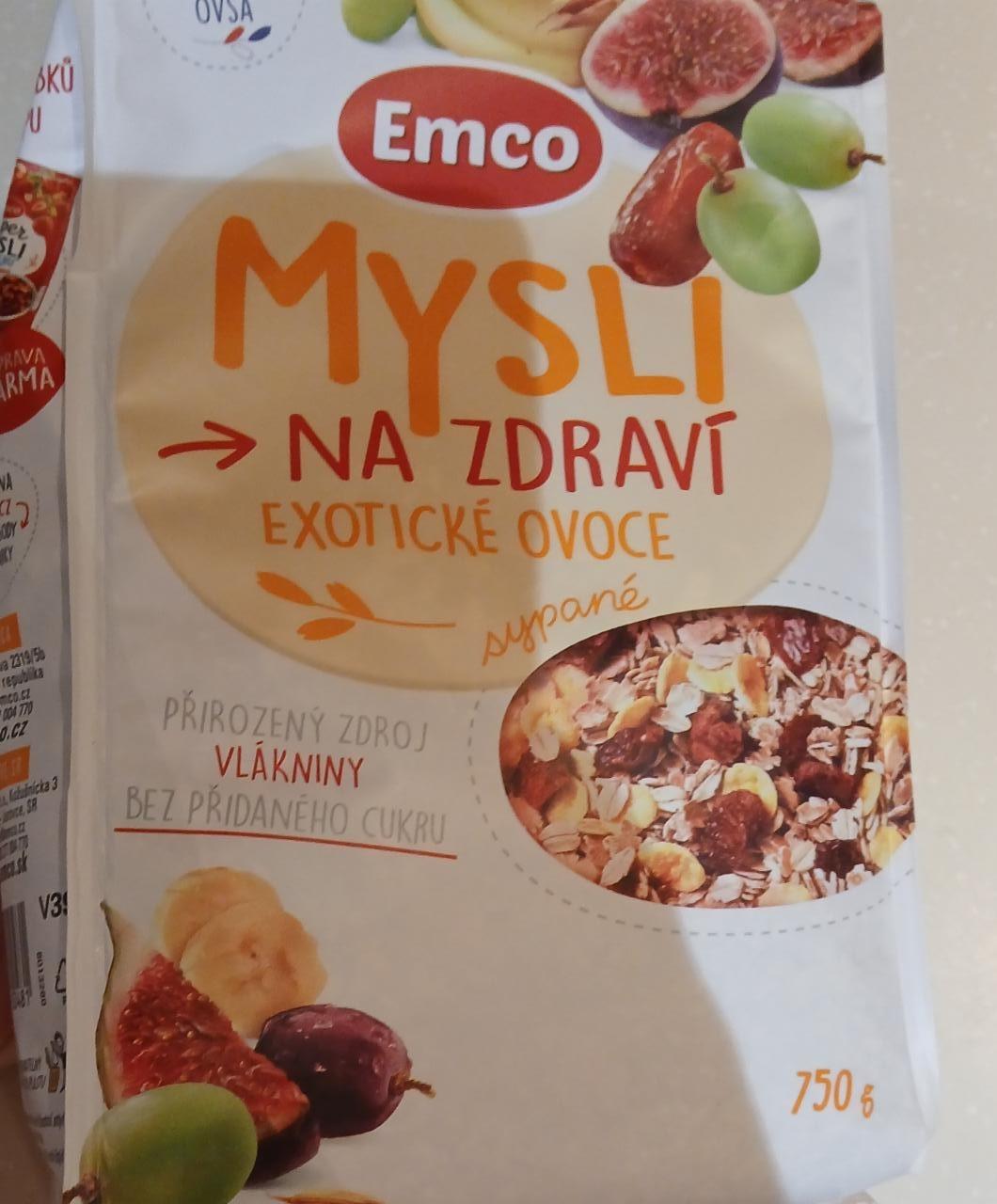 Fotografie - Mysli na zdraví sypané exotické ovoce Emco