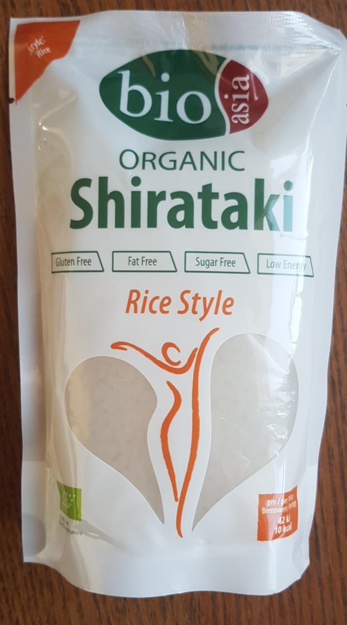 Fotografie - Organic Shirataki Rice style Bio Asia