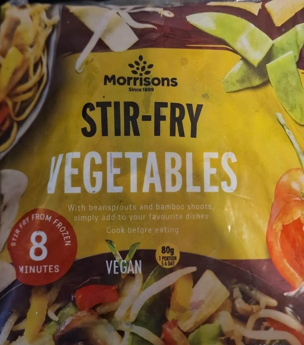 Fotografie - Stir-fry vegetables Morrisons