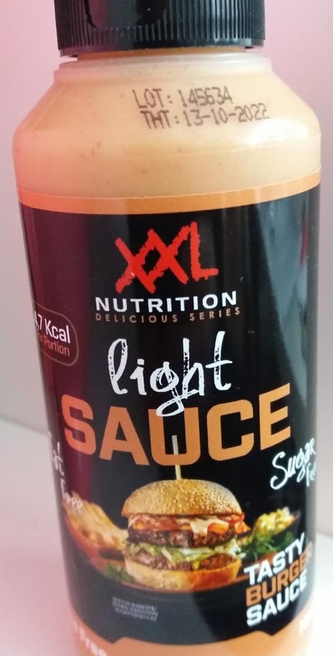 Fotografie - Light sauce tasty burger sauce XXL nutrition