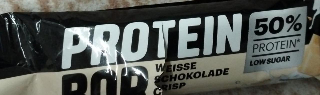 Fotografie - Protein Bar Weiße Schokolade-Crisp 50% Protein