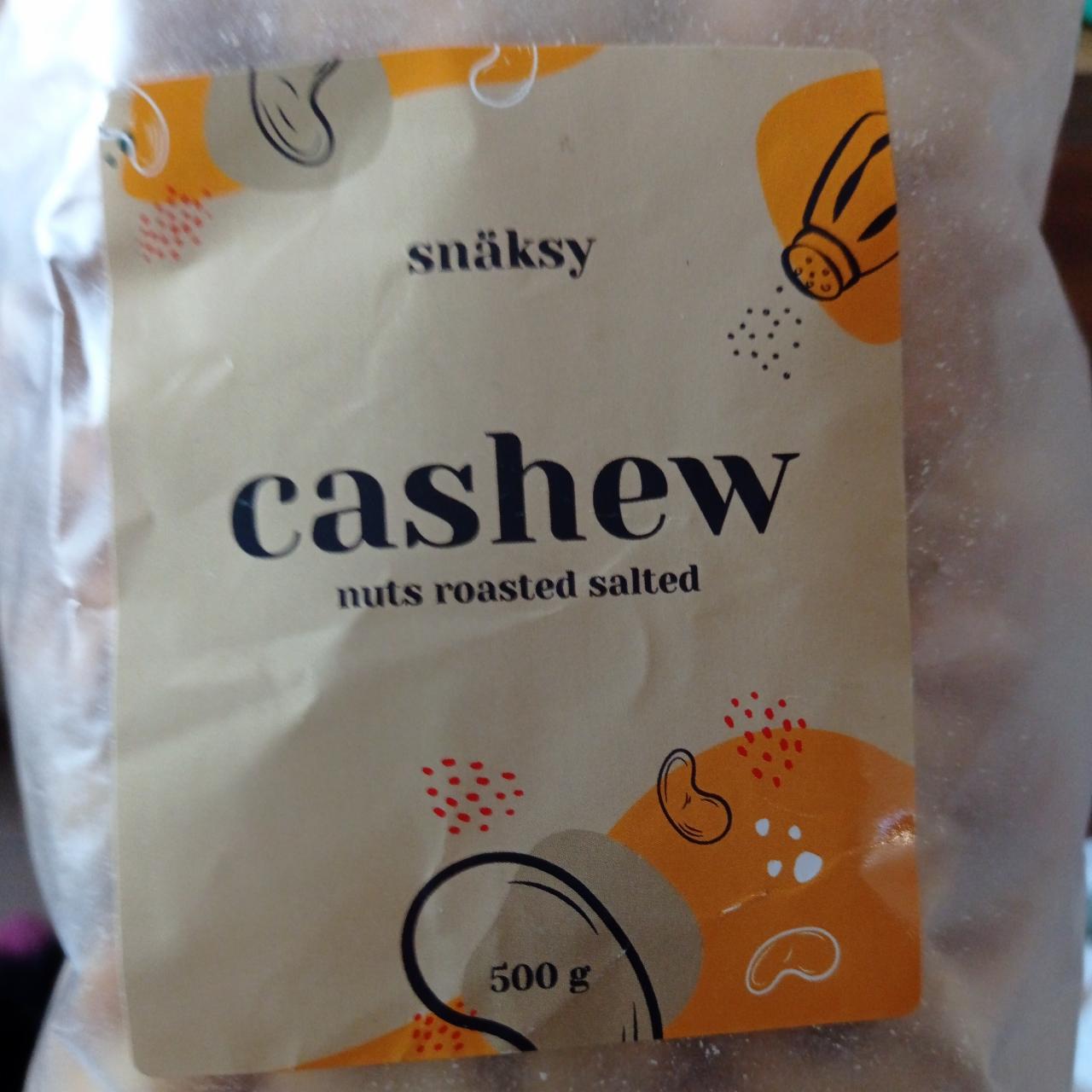 Fotografie - Cashew nuts roasted salted Snäksy
